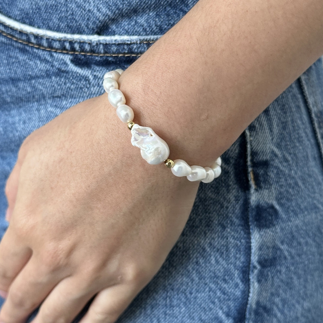 MARÉ BAROQUE PEARL BRACELET