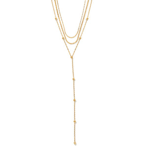 ALLURE LARIAT NECKLACE - COLLARES - Malandra Jewelry - EUWC521-JDN0303323