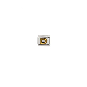 ALPHABET LOVE CHARM - DIJES - Malandra Jewelry - AD1348.D - E04139