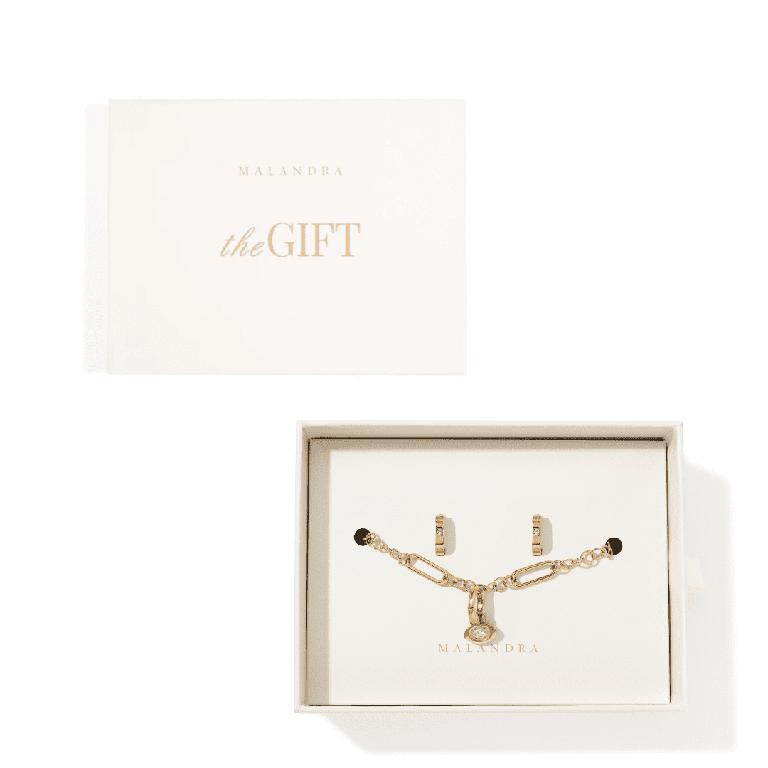 AURUM INNER SPARK GIFT SET - SETS DE REGALO - Malandra Jewelry - SET161 EYHA89/EYHP84/EYHD70