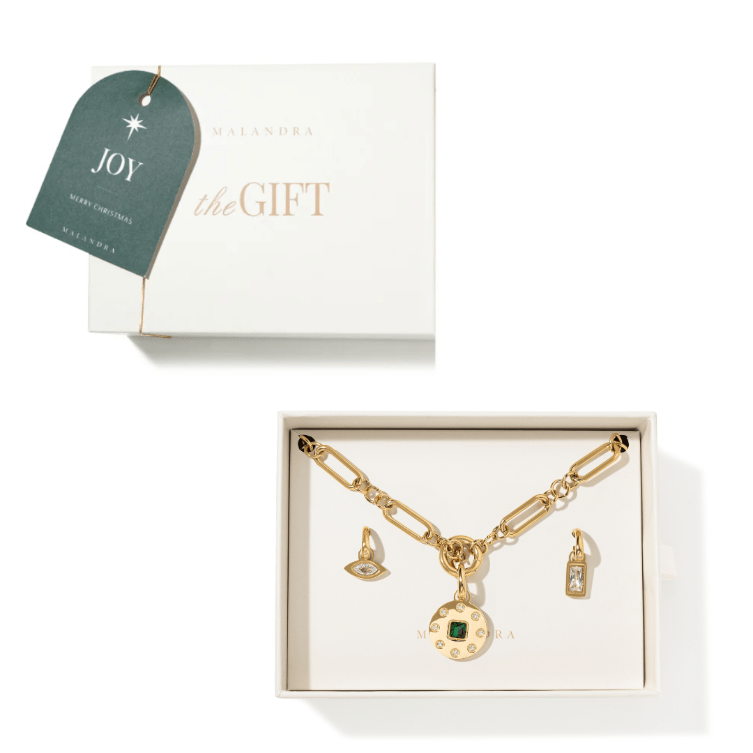 AURUM LIGHT & PROTECTION GIFT SET - SETS DE REGALO - Malandra Jewelry - SET163 EYHC76/EYHD68/EYHD74/EYHD72