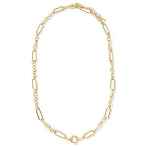 AURUM LIGHTCHAIN NECKLACE - COLLARES - Malandra Jewelry - EYHC77-MODEL 2 NECKLACE