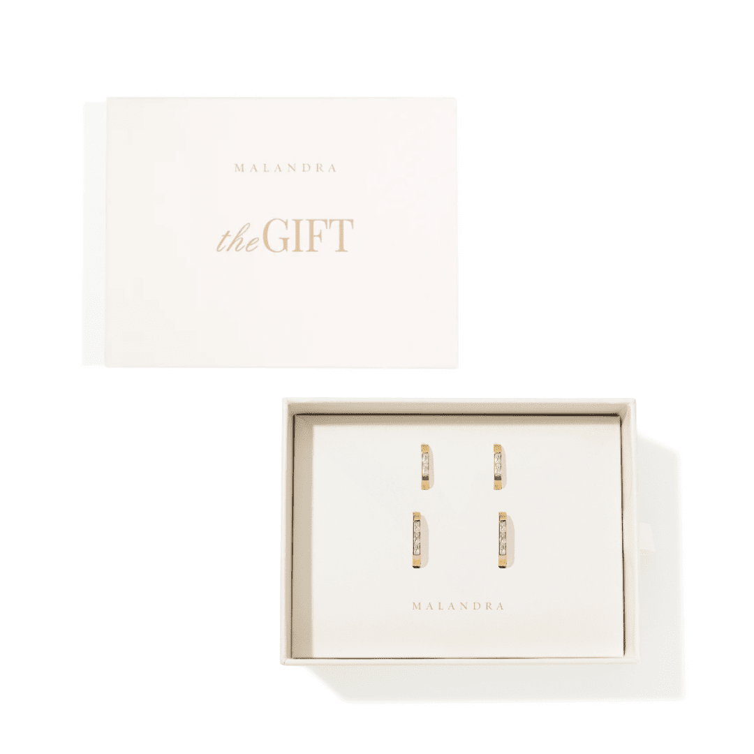 AURUM LUMEN GLOW GIFT SET - SETS DE REGALO - Malandra Jewelry - SET167 EYHA88/EYHA87
