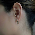 AVANT OVAL SPARK EARRINGS - ARETES - Malandra Jewelry - AA1307-ASUC05028