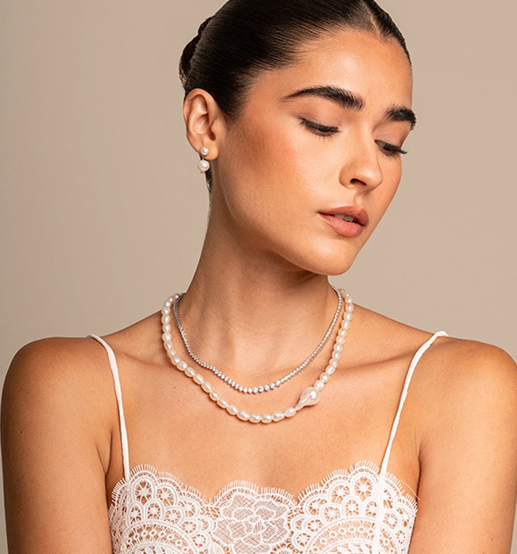 Baroque Pearl Strand Necklace - COLLARES - Malandra Jewelry - TC1711