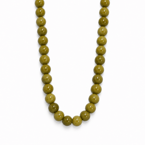 Basil Jade Terra Necklace - COLLARES - Malandra Jewelry - TC2753