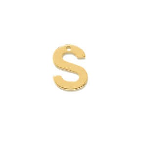 BIG LETTER - DIJES - Malandra Jewelry - TD847.S