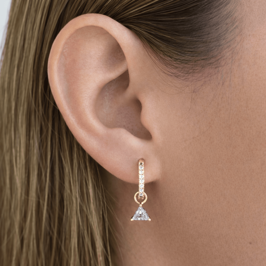 BIRTHSTONES FEBRAURY EARRINGS - ARETES - Malandra Jewelry - TA1772