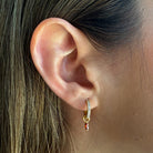 BIRTHSTONES JAUNARY EARRING - ARETES - Malandra Jewelry - TA1771