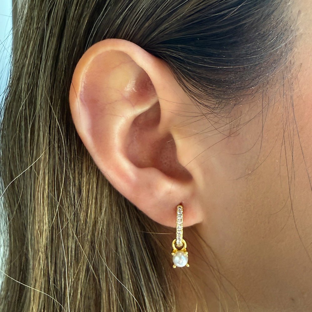 BIRTHSTONES JUNE EARRING - ARETES - Malandra Jewelry - TA1776