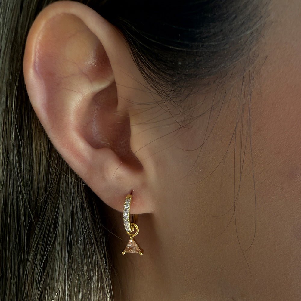 BIRTHSTONES NOVEMBER EARRING - ARETES - Malandra Jewelry - TA1781