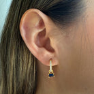 BIRTHSTONES SEPTEMBER EARRING - ARETES - Malandra Jewelry - TA1779