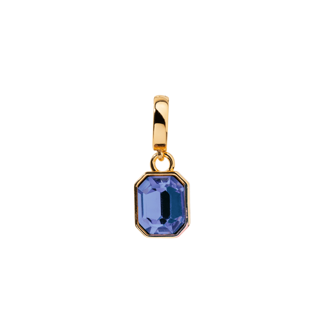 BLUE GEM CHARM - DIJES - Malandra Jewelry - EYHD55 - HP31