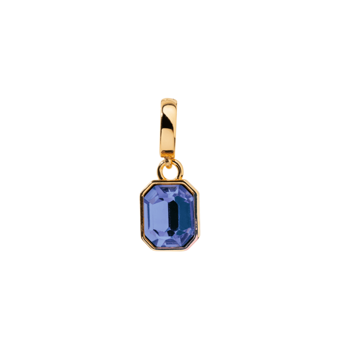 BLUE GEM CHARM - DIJES - Malandra Jewelry - EYHD55-HP31