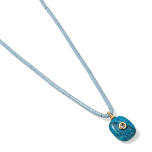 Bluebell Quartz Gaia Necklace - COLLARES - Malandra Jewelry - TC2712