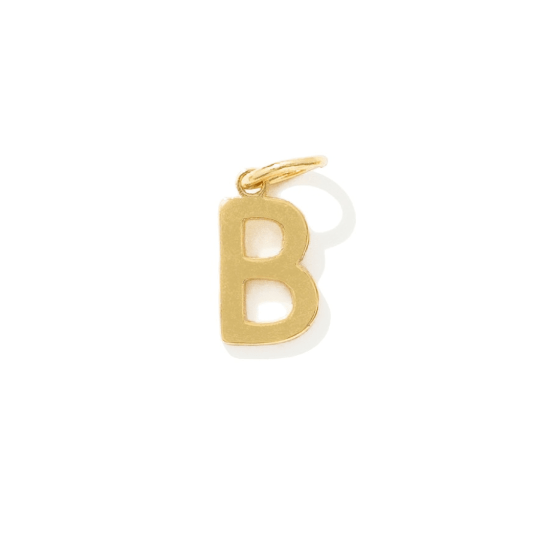 BOLD GOLDEN LETTER - DIJES - Malandra Jewelry - TD1702.B