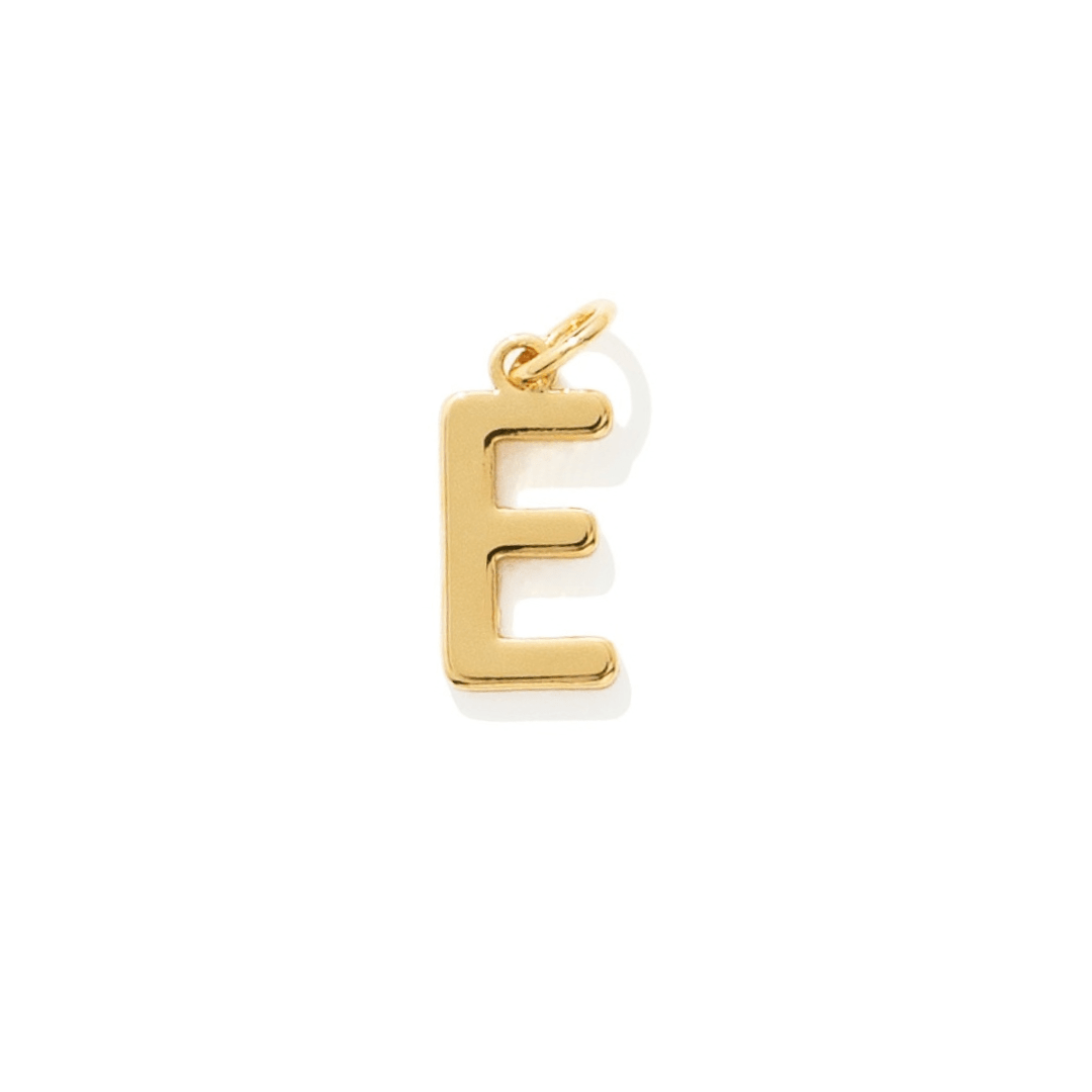 BOLD GOLDEN LETTER - DIJES - Malandra Jewelry - TD1702.E