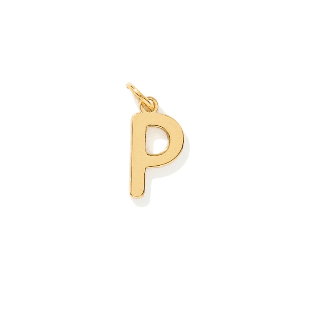 BOLD GOLDEN LETTER - DIJES - Malandra Jewelry - TD1702.P