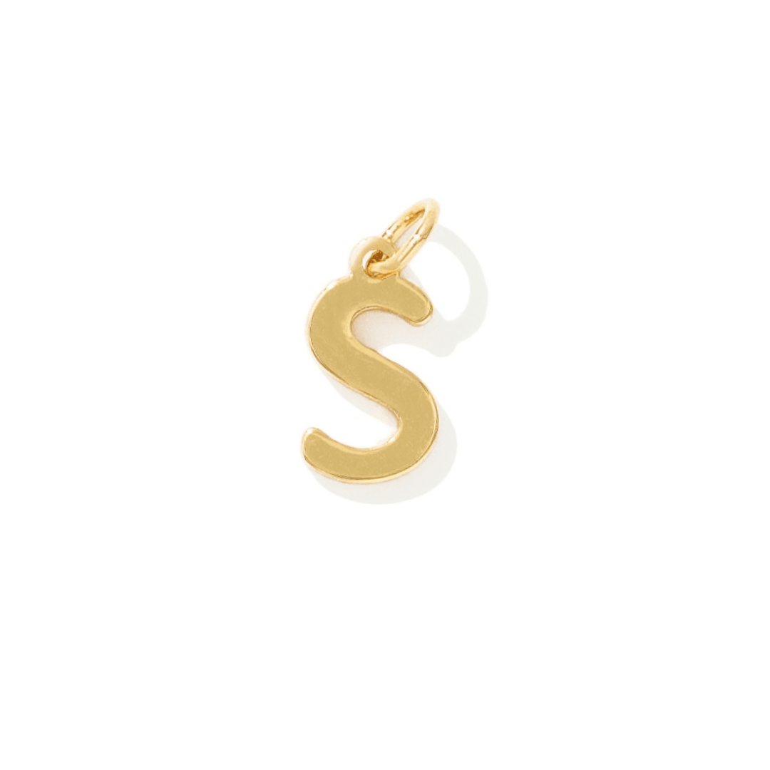 BOLD GOLDEN LETTER - DIJES - Malandra Jewelry - TD1702.S