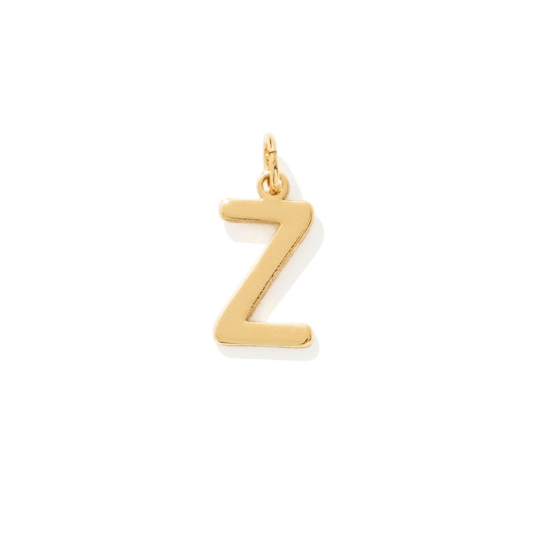 BOLD GOLDEN LETTER - DIJES - Malandra Jewelry - TD1702.Z