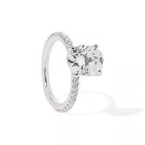 Brilliant Moissanite Ring - ANILLOS - Malandra Jewelry - EHR2.6