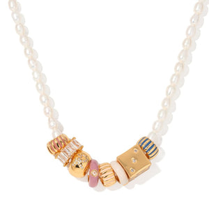 BROWN GLOW CHARM - DIJES - Malandra Jewelry - EYHD163-"Model 6 " CAFE