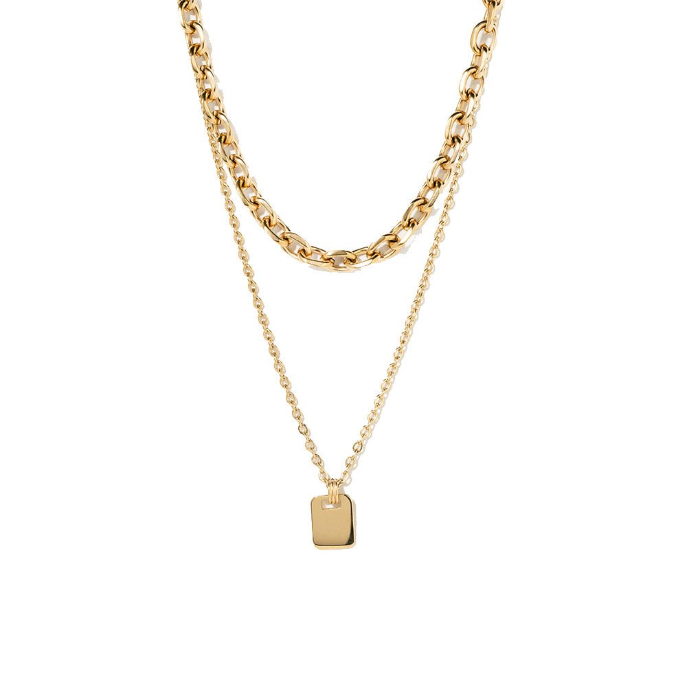 BUNDLE 1 ICON NECKLACE - BUNDLE - Malandra Jewelry - EUWC241 - EUWC239