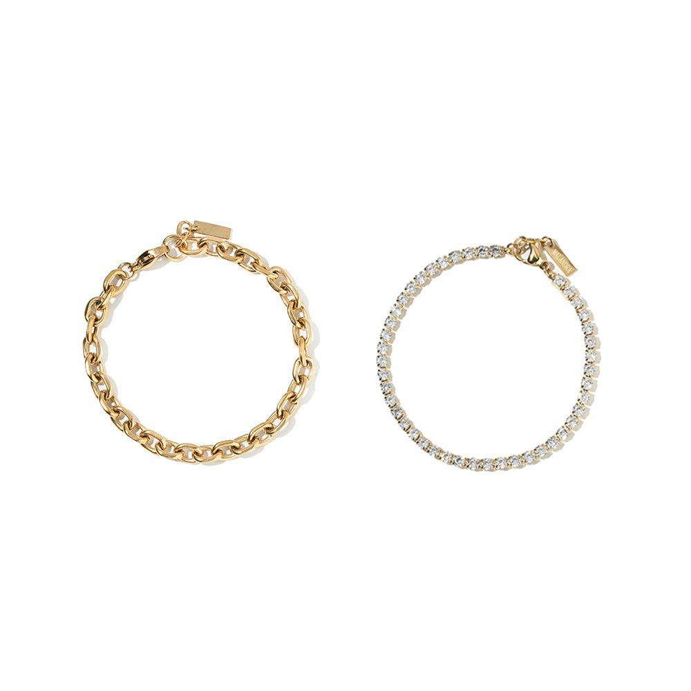 BUNDLE 4 ICON BRACELET - BUNDLE - Malandra Jewelry - EUWP247 - EUWP251