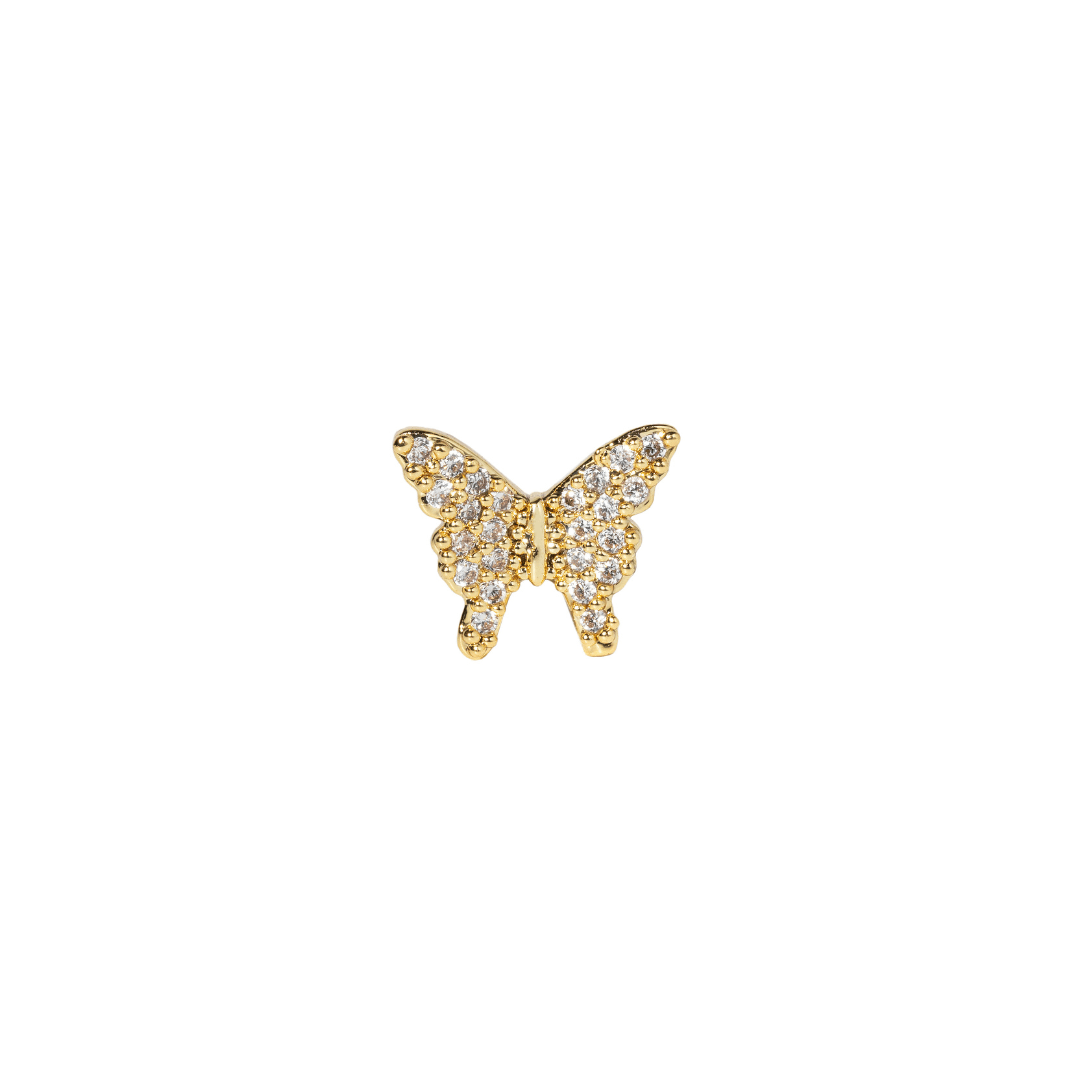 BUTTERFLY SPARK PIERCING - ARETES - Malandra Jewelry - ZTA13