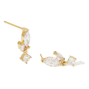 CELESTIAL CLUSTER STUDS - ARETES - Malandra Jewelry - EZAA75-EP167