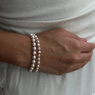 CELESTIAL GOLD PEARL BRACELET - PULSERAS - Malandra Jewelry - TP1852