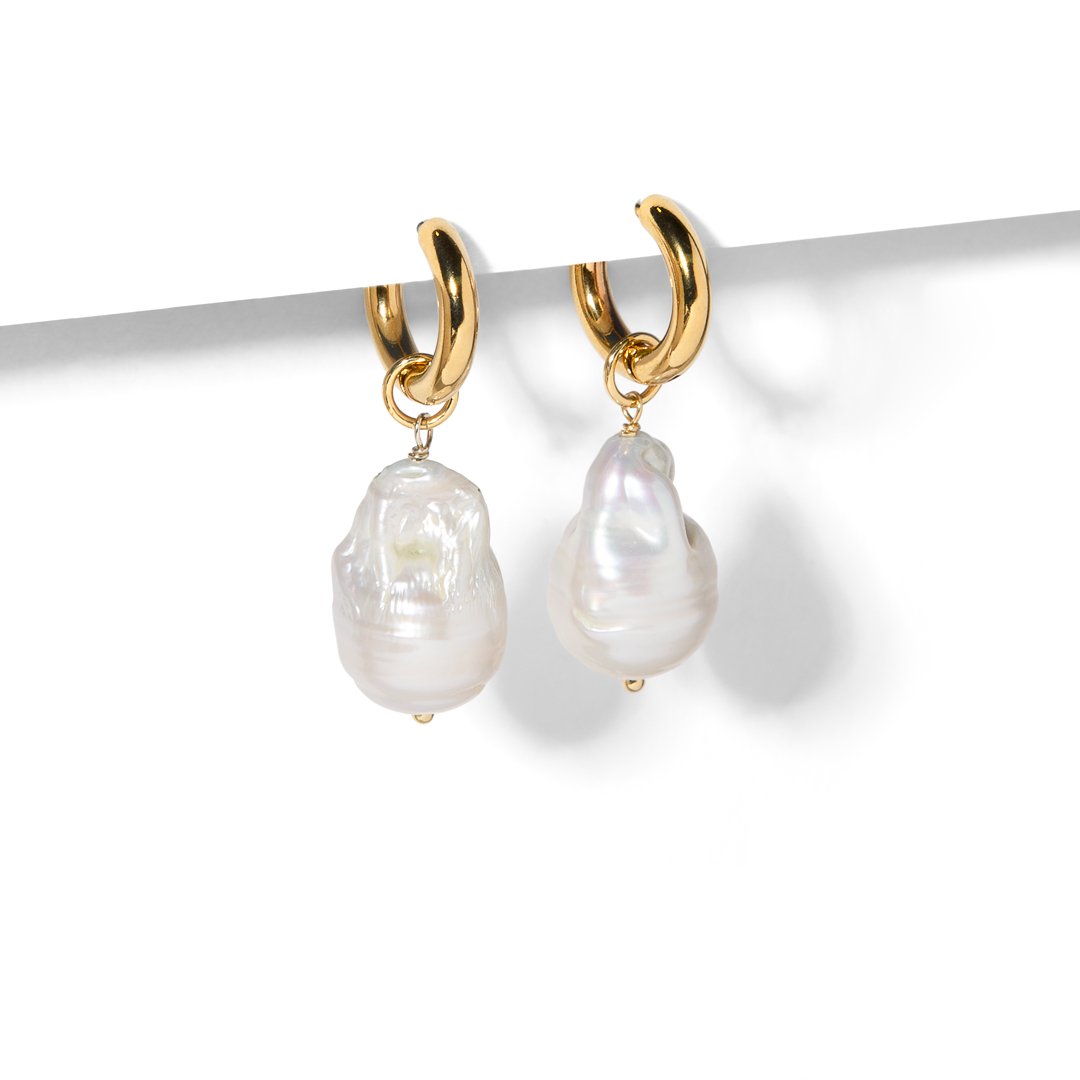 CHIPÉN PEARL EARRINGS - ARETES - Malandra Jewelry - TA1592