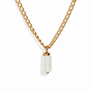 CITRINE V AURA NECKLACE - COLLARES - Malandra Jewelry - TC1186