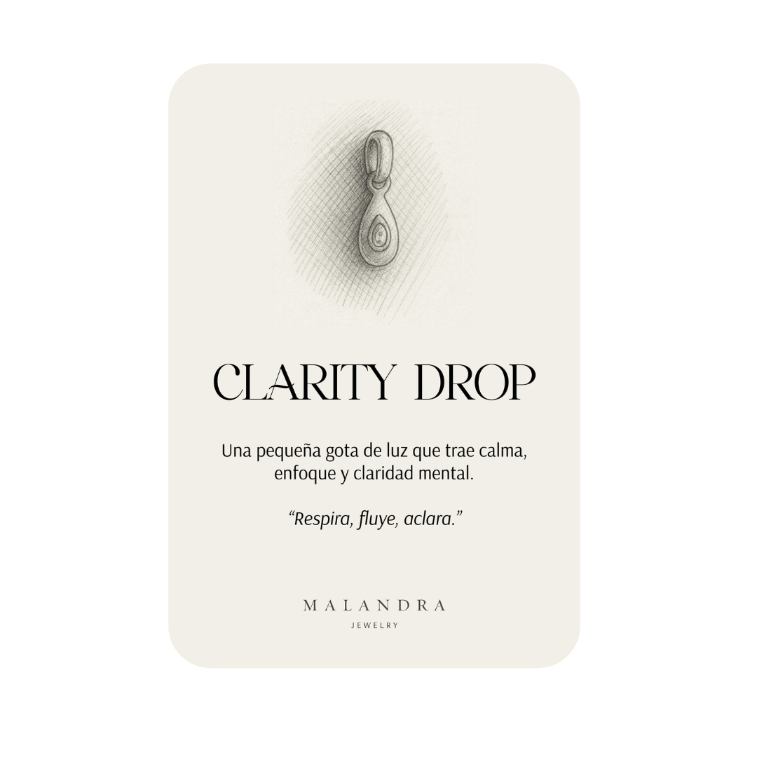 CLARITY DROP - DIJES - Malandra Jewelry - EYHD75-MODEL 18 SMALL CHARM
