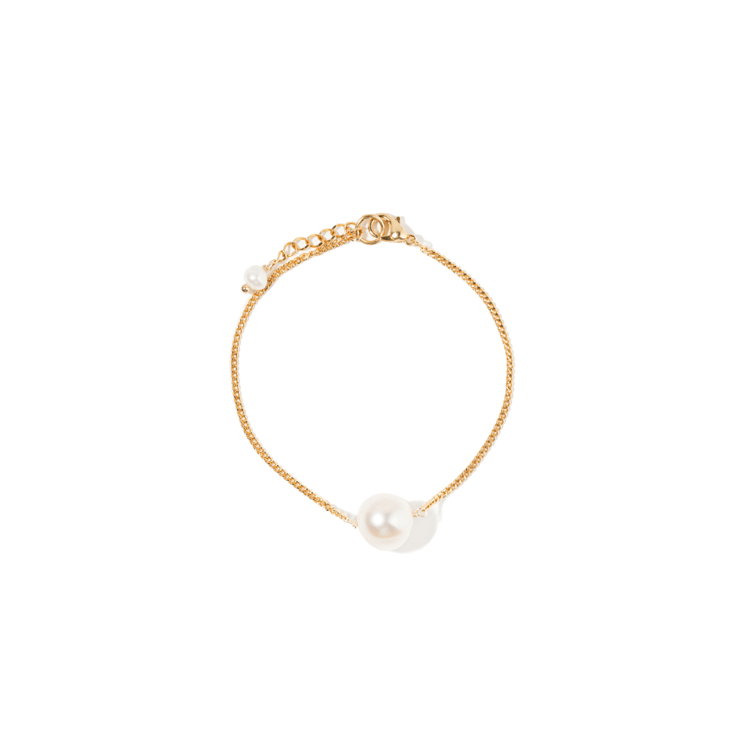 CLASSIC PEARL DOTS BRACELET - PULSERAS - Malandra Jewelry - TP2085