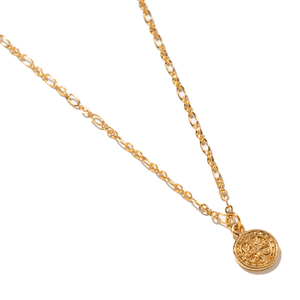 CLASSIC SAINT BENEDICT NECKLACE - COLLARES - Malandra Jewelry - TC2476