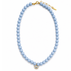 CLOUD ANGELITE GAIA NECKLACE - COLLARES - Malandra Jewelry - TC2537