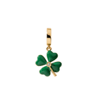 CLOVER CHARM - DIJES - Malandra Jewelry - EYHD40 - HP26