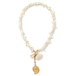 COASTAL CHARMS NECKLACE - COLLARES - Malandra Jewelry - EUWC552-JDN0101313
