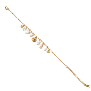 COASTAL SHELL BRACELET - PULSERAS - Malandra Jewelry - EUWP546-JDB0203317