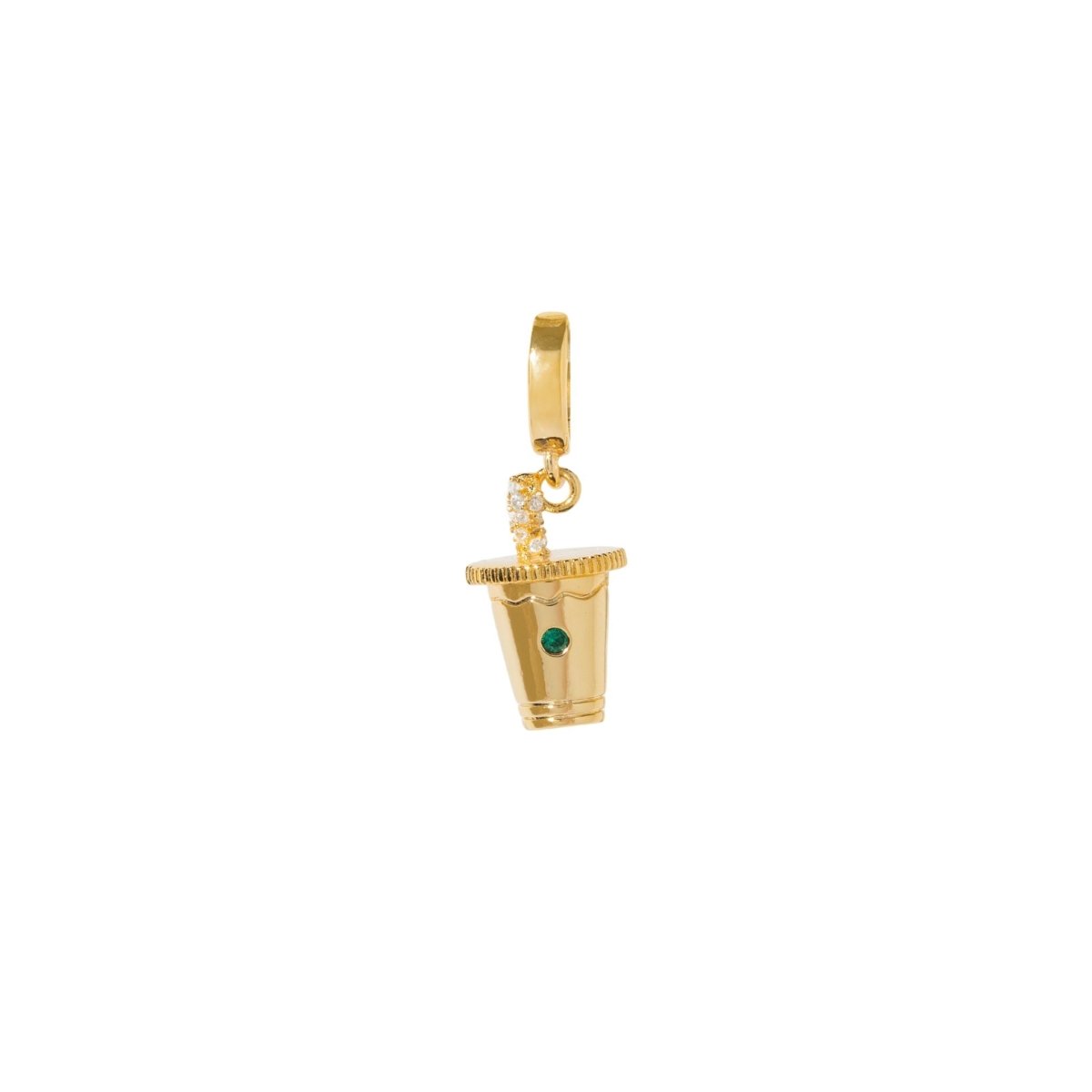 COFFEE CHARM - DIJES - Malandra Jewelry - EYHD111-3D COFFE CUP