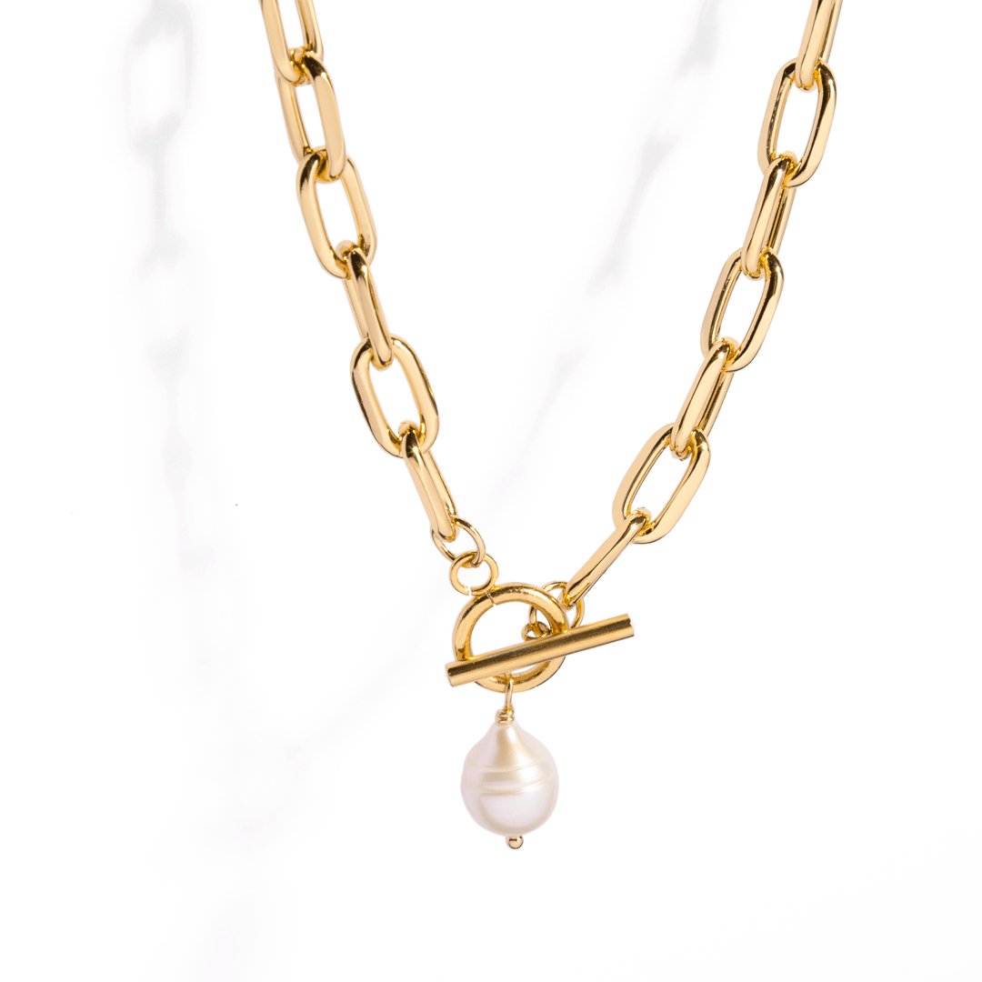 COSTA LINK CHOKER NECKLACE - COLLARES - Malandra Jewelry - TC345