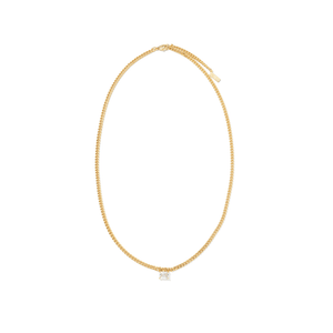 CRYSTAL BAR ESSENTIAL NECKLACE - COLLARES - Malandra Jewelry - ICC551