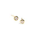 CRYSTAL DOT STUDS - ARETES - Malandra Jewelry - ZWA44 - QX02966BY