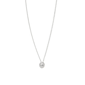 CRYSTAL OVAL NECKLACE - COLLARES - Malandra Jewelry - FBC531-1EJG0015-1PP-4
