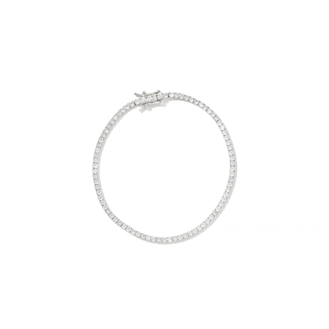 CRYSTAL SPARK TENNIS BRACELET - PULSERAS - Malandra Jewelry - FBP510-1EPU0071-1RP-2