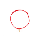 CUSTOM INITIAL RED BRACELET - PULSERAS - Malandra Jewelry - TP1993.A