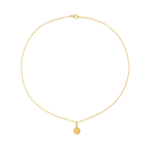 CUSTOM MINI CIRCLE NECKLACE - COLLARES GRABADOS - Malandra Jewelry - ESYC32