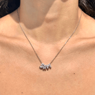 CUSTOM SILVER LUXE NECKLACE - COLLARES - Malandra Jewelry - AC1522.P - F00217
