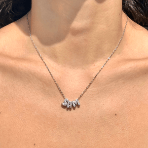 CUSTOM SILVER LUXE NECKLACE - COLLARES - Malandra Jewelry - AC1522.P - F00217